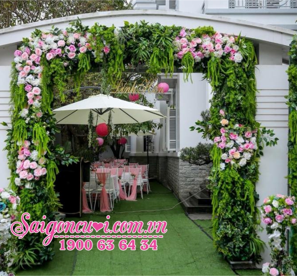 Cho thuê cổng hoa cưới tại TPHCM