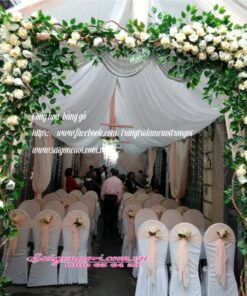 Cổng hoa khung rạp cưới