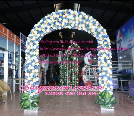 Xưởng sản xuất cổng hoa cưới tại tphcm