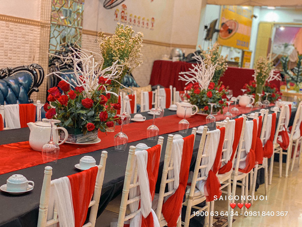 Bàn Ghế Tiệc Cưới I Cho thuê bàn ghế sự kiện chuyên nghiệp tại HCM, Hà Nội  | Tiệc cưới, Tiệc, Đám cưới